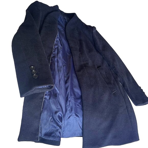 Vogstyle Men’s Wool Blend Stand Collar Coat – Asian Size L (Fits Like US S) - Picture 7 of 10